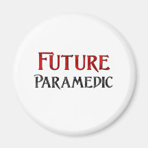 Future Paramedic Refrigerator Magnets