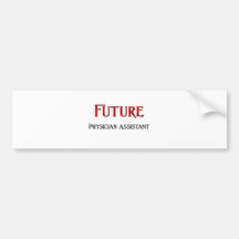 Future Physician Assistant Bumper Sticker