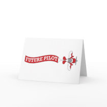 Future Pilot - Plane with Banner Card