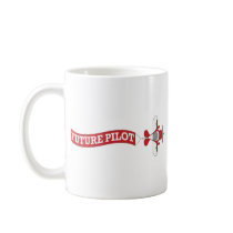 Future Pilot - Plane with Banner Mug