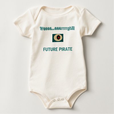 FUTURE PIRATE - onsie T Shirt by Horseshoes3