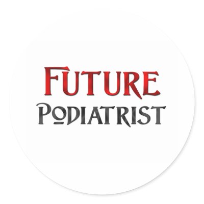 Future Podiatrist sticker