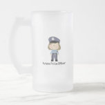 future police officer (girl) coffee mugs