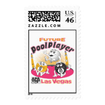 Future Pool Player - Pink Stamp