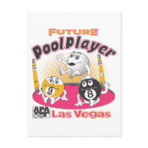 Future Pool Player - Pink Post Card