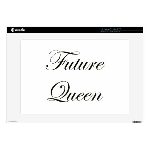 Future Queen Decal For Laptop