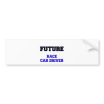 Future Race Car Driver Bumper Stickers