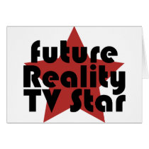 future reality tv star cards