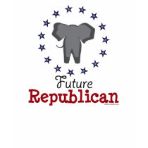 Future Republican Elephant Kids Ringer T shirt by RepublicanTeesGifts Future Republican Elephant Kids Ringer T shirt