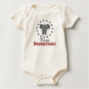 Future Republican Elephant  Organic t-shirts