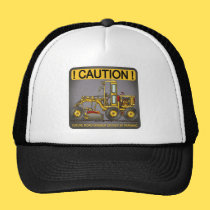Future Road Grader Driver Hat hats