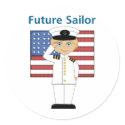 Future Sailor Boy Blonde stickers by redwhiteandblue Future Sailor Boy Blonde stickers