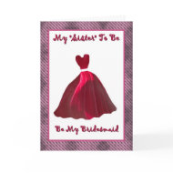 Future Sister-in-Law Bridesmaid Invitation card
