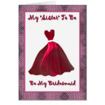 Future Sister-in-Law Bridesmaid Invitation cards