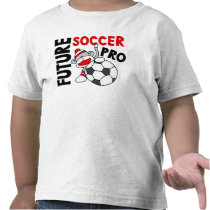 Future Soccer Pro Sock Monkey Tshirts