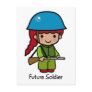Future Soldier (girl) Post Cards