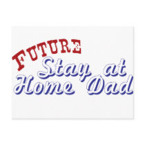 Future Stay at Home Dad postcards