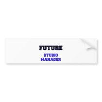 Future Studio Manager Bumper Sticker