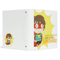 Future superhero vinyl binders