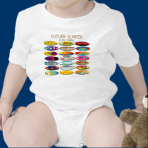 FUTURE SURFER IN THE MAKING t-shirts