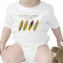 FUTURE SURFER IN THE MAKING T SHIRTS