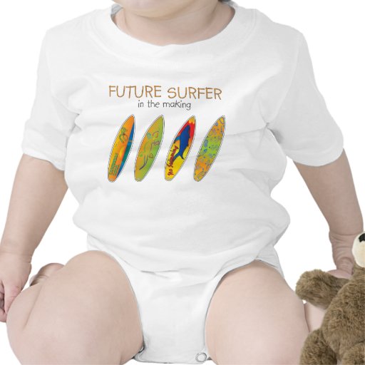 FUTURE SURFER IN THE MAKING T SHIRTS