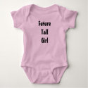 Future Tall Girl t-shirts