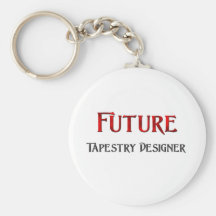 Future Tapestry Designer Keychain