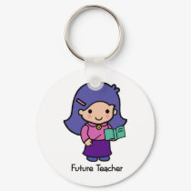 Future Teacher - Girl keychains by aesthete Future Teacher - Girl keychains