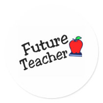 Future Teacher Sticker