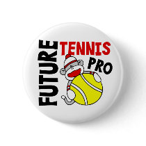 Future Tennis Pro Sock Monkey buttons