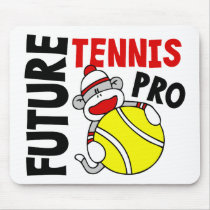 Future Tennis Pro Sock Monkey Mouse Pads