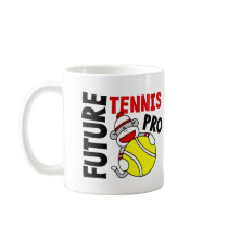 Future Tennis Pro Sock Monkey Coffee Mug
