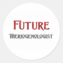 Future Theriogenologist Round Stickers