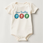 Future Triathlete Baby Boy Shirt :: 01