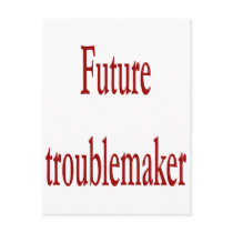 Future Troublemaker postcards