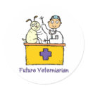Future Veterinarian - Boy stickers by designsbydandy Future Veterinarian - Boy stickers