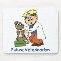 Future Veterinarian - Little Boy mousepads