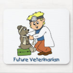 Future Veterinarian - Little Boy Mouse Pad