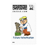 Future Veterinarian - Little Boy Stamps