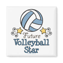 Future Volleyball Star Magnet