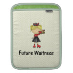 future waitress iPad sleeves