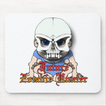 Future Zombie hunter Mouse Pad