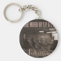 Futurism Cover Key Chain