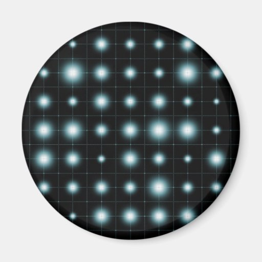 Futuristic Abstract Background Magnets