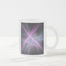Futuristic Abstract Fractal Design Coffee Mug