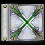 Futuristic Hi Tech Metallic Binder binders