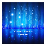 futuristic style invitation invitations