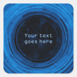 futuristic style sticker stickers