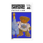 Fuzz and Camilla Pencil Sketch Postage Stamps